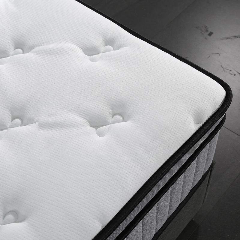 OEM/ODM Home Hotel Bedroom Furniture Euro Top Customizable Size Foam Sponge Pocket Spring Mattress in a Box