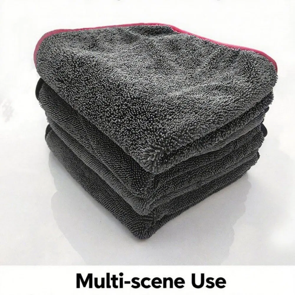 Heavyweight Twisted Fabric Towels 600-1400 GSM Durable and Plush