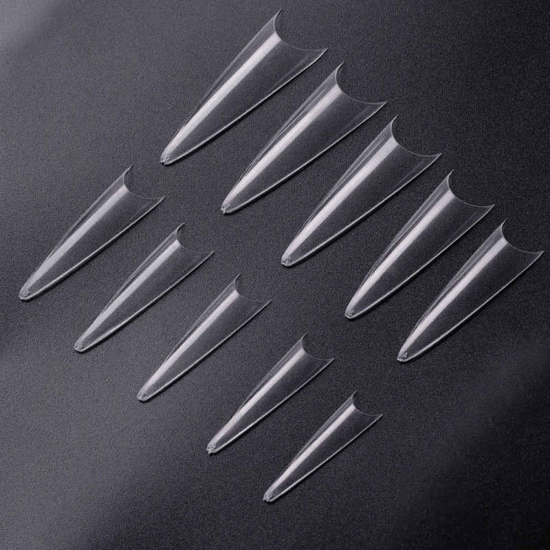 Full Cover Long Stiletto False Artificial Fake acrylic Nail Tips for Manicure Extension