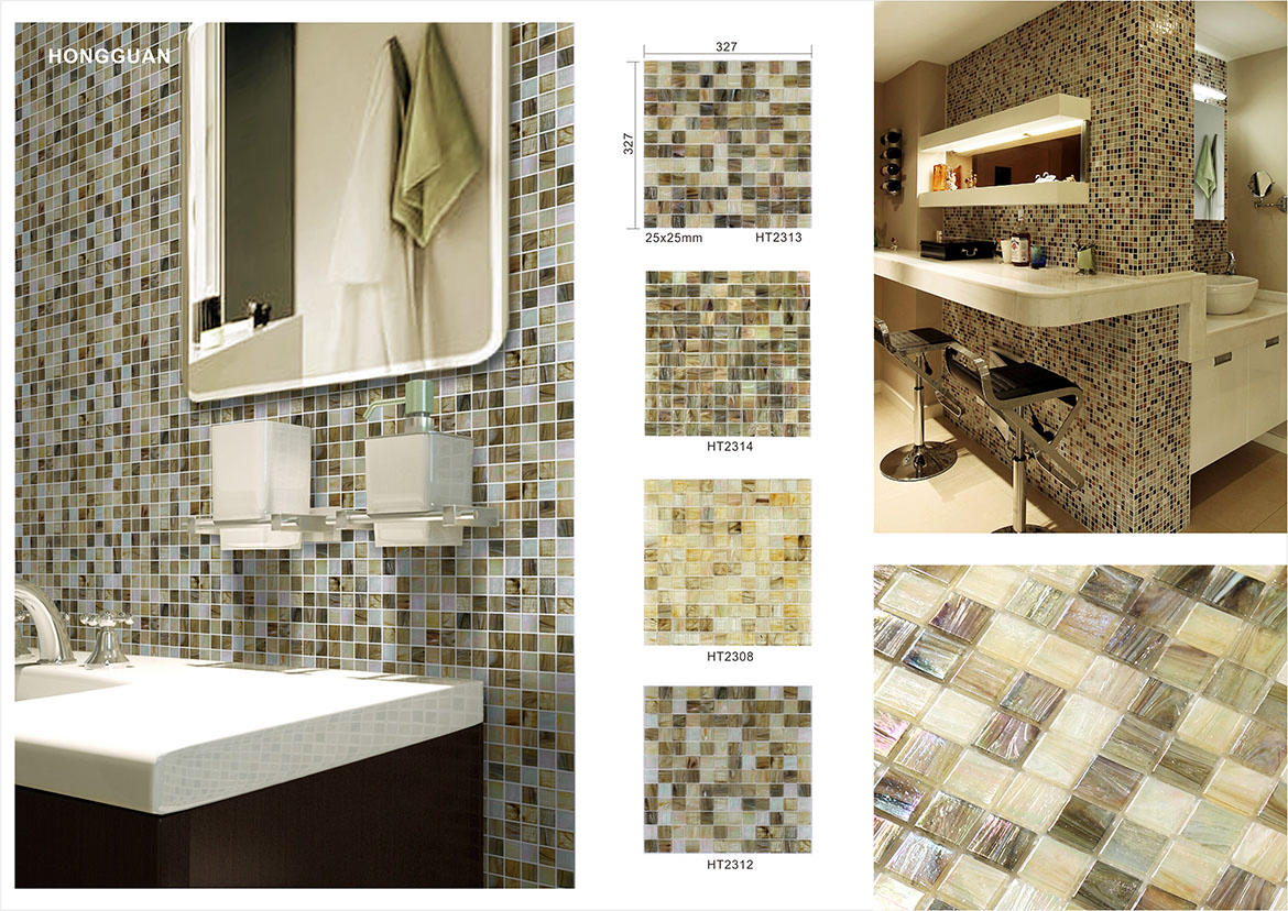 Стеклянная мозаика Vitreous Glass Mозаико для бассейна