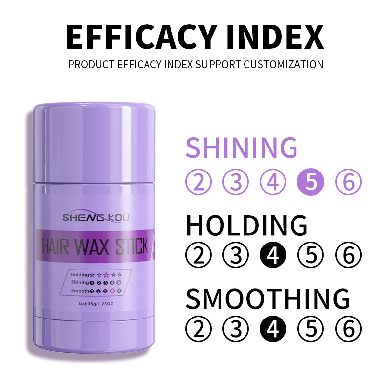 OEM Private Label Organic Hair Styling Product Moisturizing Custom Finish Hair Wax Stick