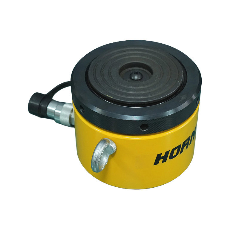 Durable Mechanical CLP Series Pancake Locknut Cylinder Jack Single Acting Self Locking Hydraulic Cylinder