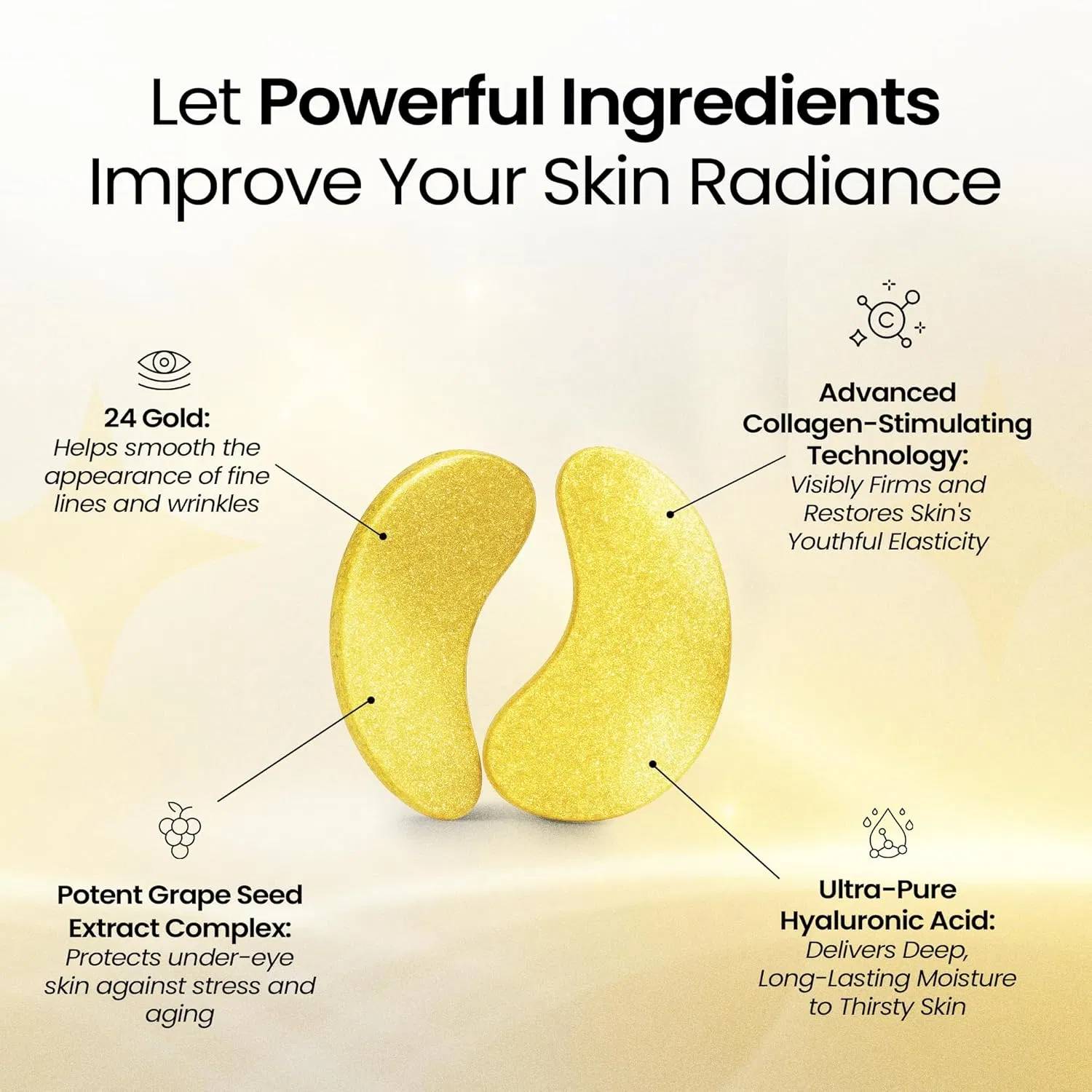 Overnight Eye Care Repair Hydrate & Wake up to Brighten Eyemask