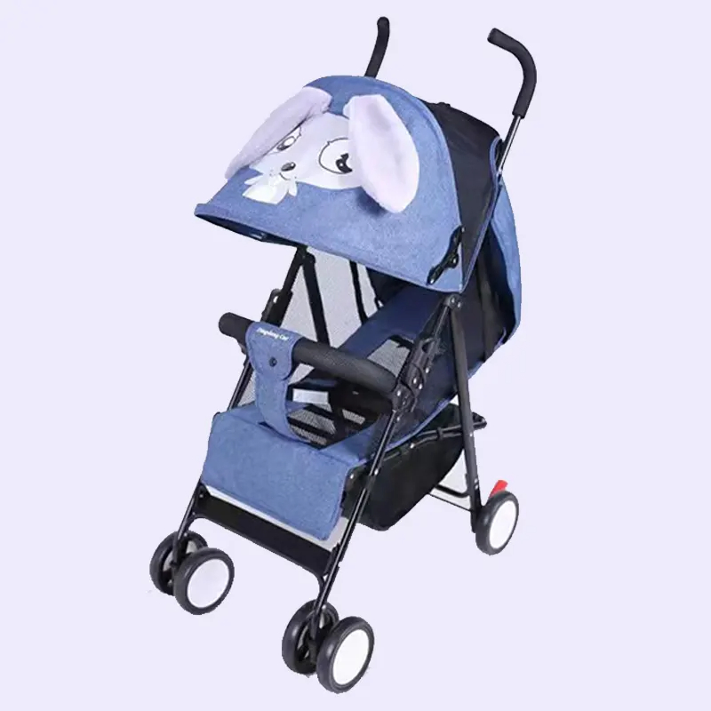 Adaptable Baby Stroller for Spring, Summer, Autumn and Winter with Roof Design