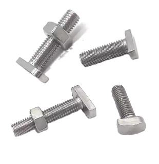 China Bolt Manufacturing Stainless Steel Nut Bolt M18 Square Head Hammer Head Bolt T Bolt