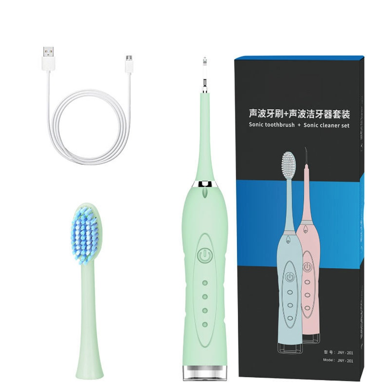 Adult Toothbrush Electric Dental Cleaner Sillicone Handle Tooth Brush
