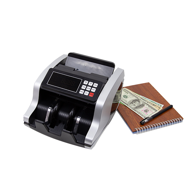 LD-7220 LED Display UV/MG Detection Automatic Banknote Cash Counter Machine SAR Bill Counter Display Money Counting Bank Usage