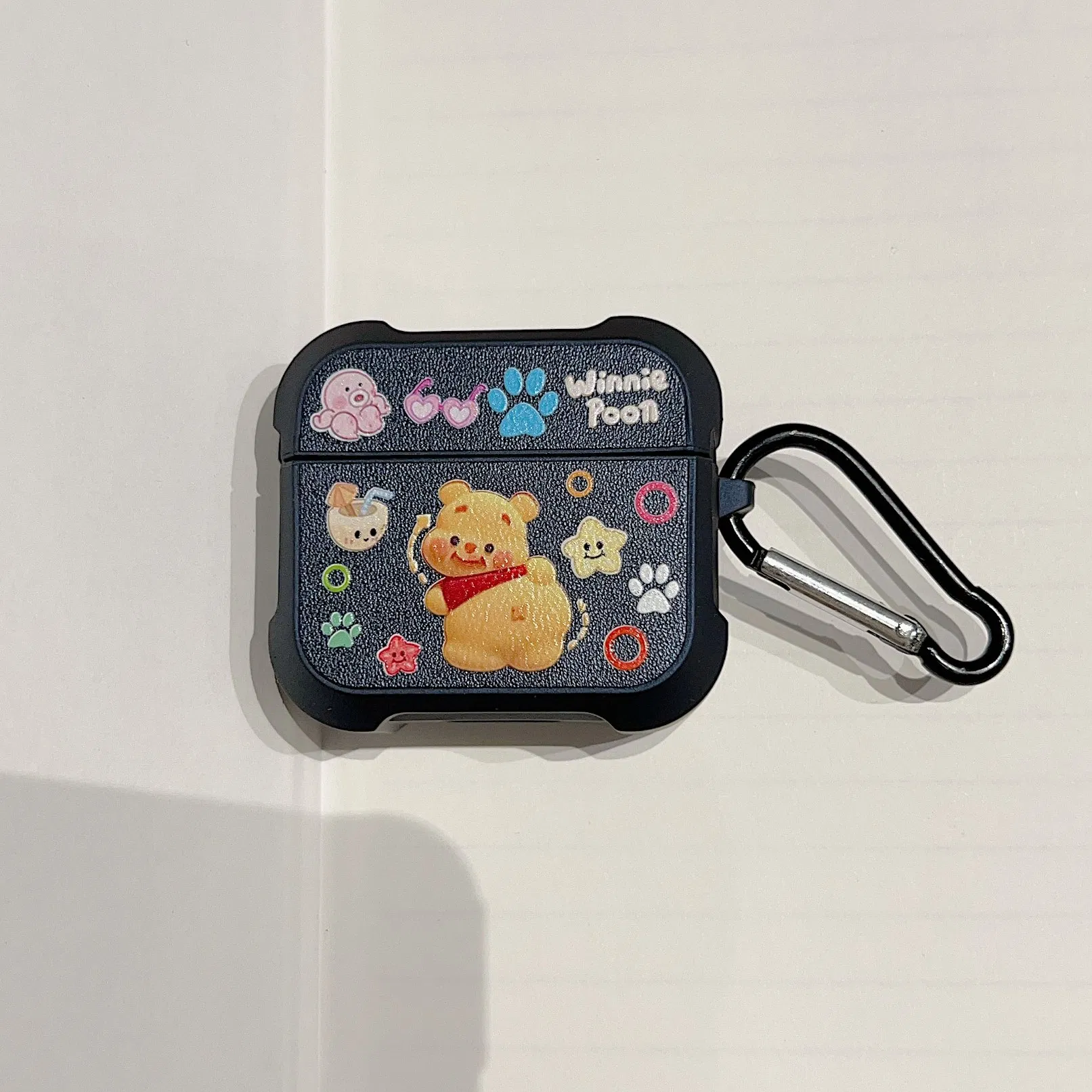 Popular Cool Strawberry Bear Winnie Bluetooth Headphone Case for Air PRO 2 Series Earphone Protector