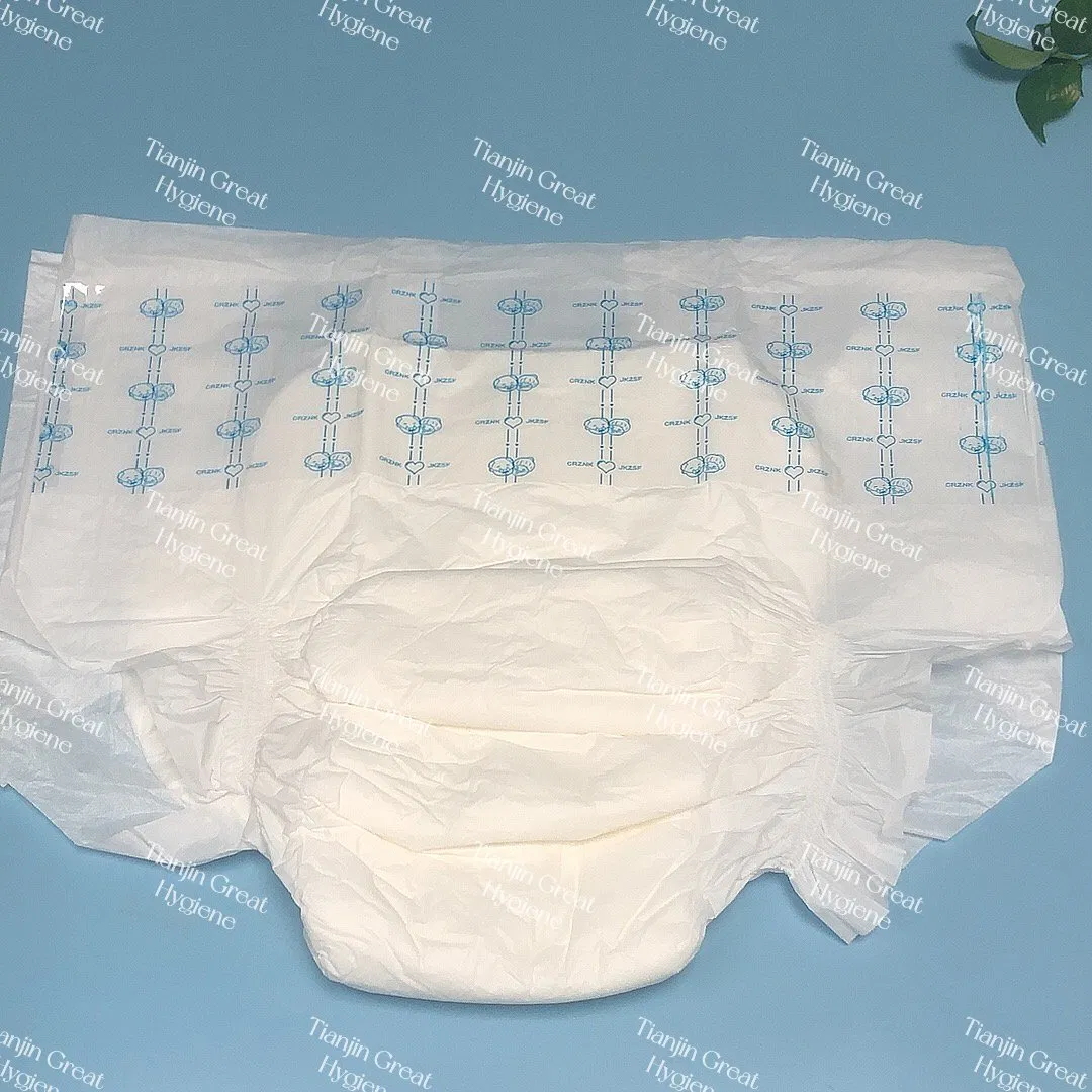 Wholesale Manufacturer Seniors Adult Incontinencia Protection Adult Diapers for Elderly People Women