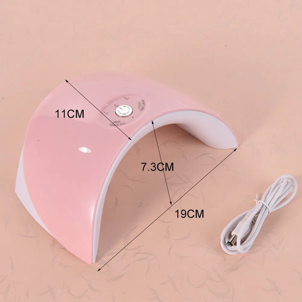 Nail Care Pink LED UV Nail Gel Dryer Nail Lamp