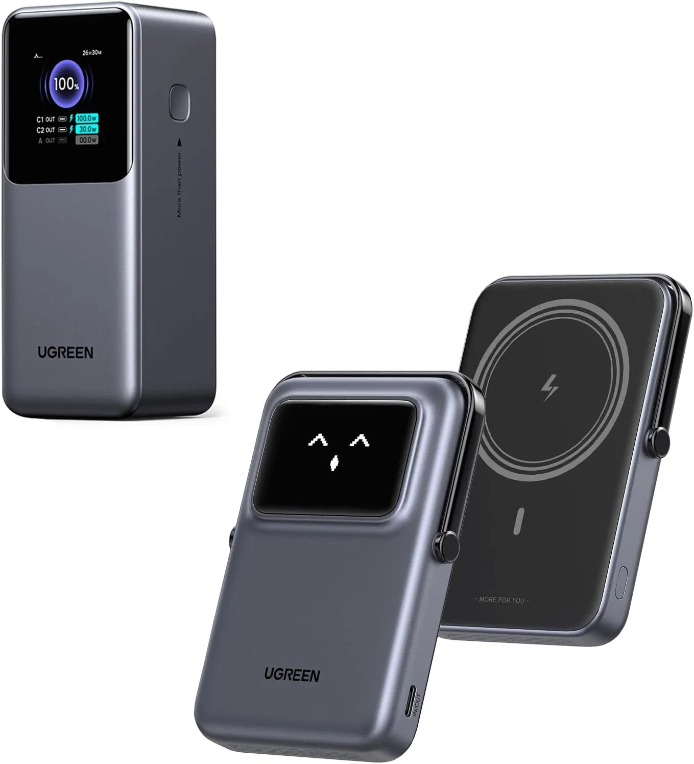 Пауэрбанк 20000 мАч 130W с MagSafe и быстрой зарядкой