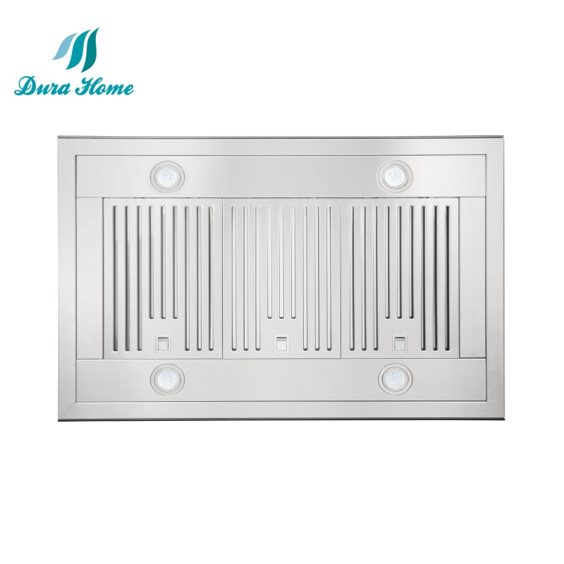 Island Range Hood Kitchen Hood Cooker Hood in Stainless Steel, 110V, 90-250W Power