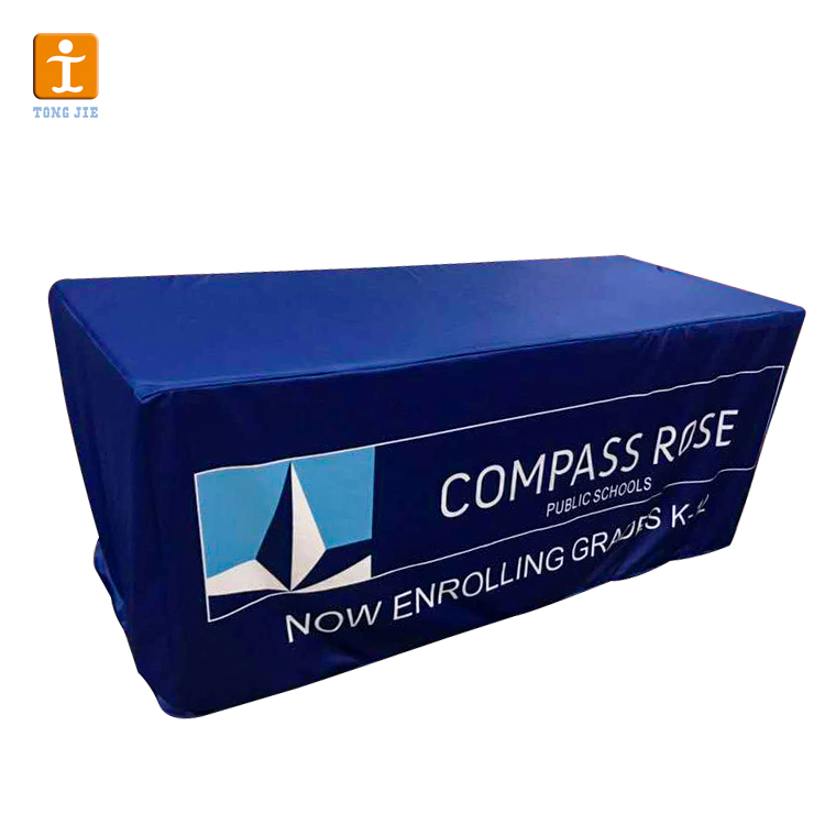 Waterproof Custom Heat Transfer Printing Table Cloth for Advertising
