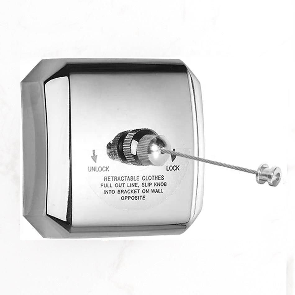 2.7m Aundry Hotels Hanging Drying Stainless Steel Retractable Clothesline