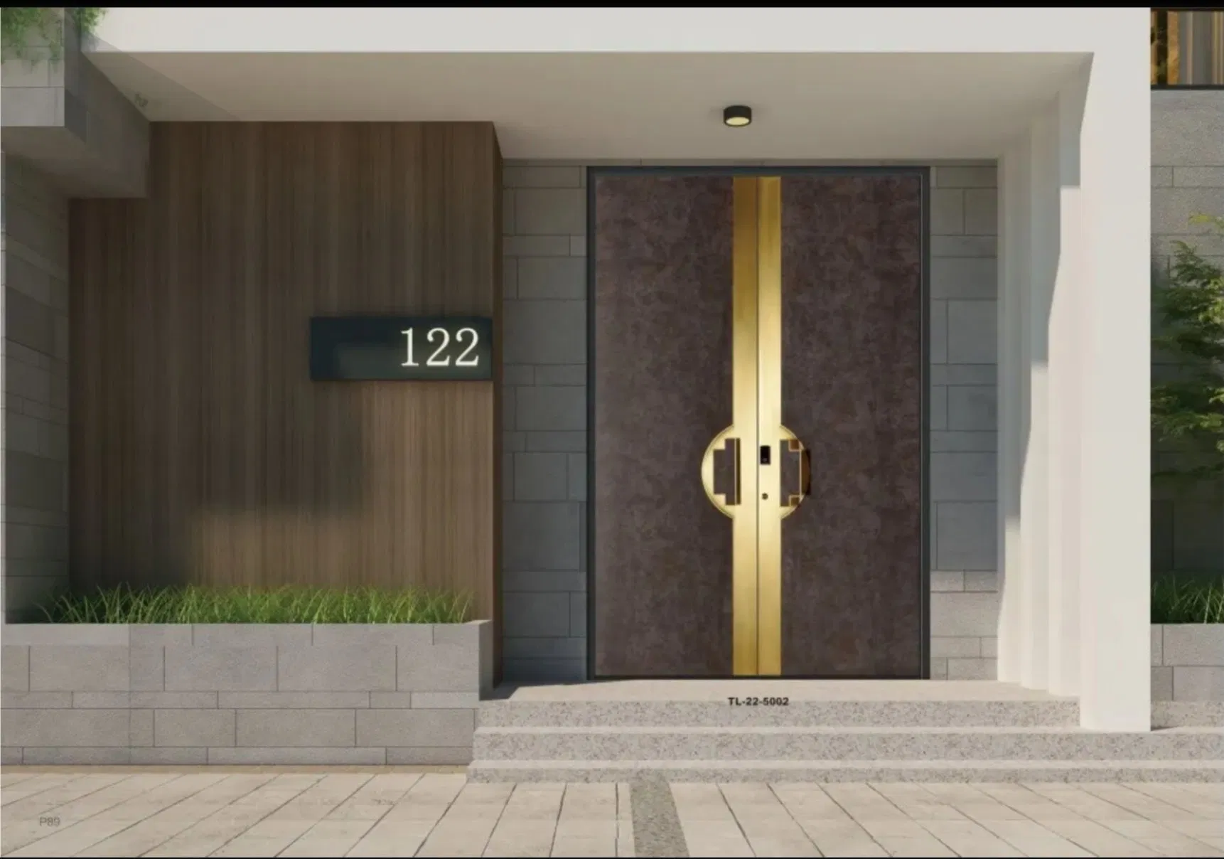 Outside Wholesale Door Design for Home Inernal Sliding Door Customized MDF Black Balcony New Steel Metal Luxury Glass Firerated Door