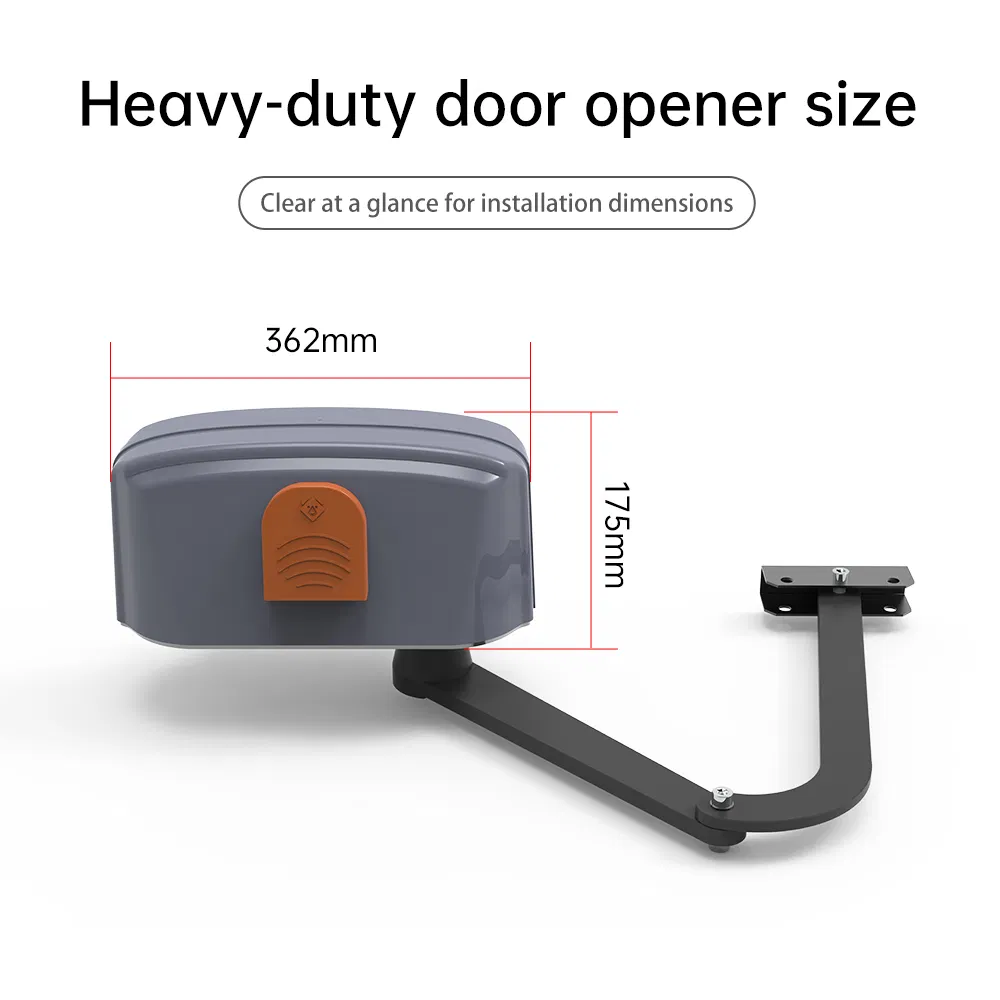 High-Quality Remote Locking Heavy-Duty Door Opener with Crank-Connecting Rod Drive 800kg Max Load Capacity 4G Supported for Residential Community Gate