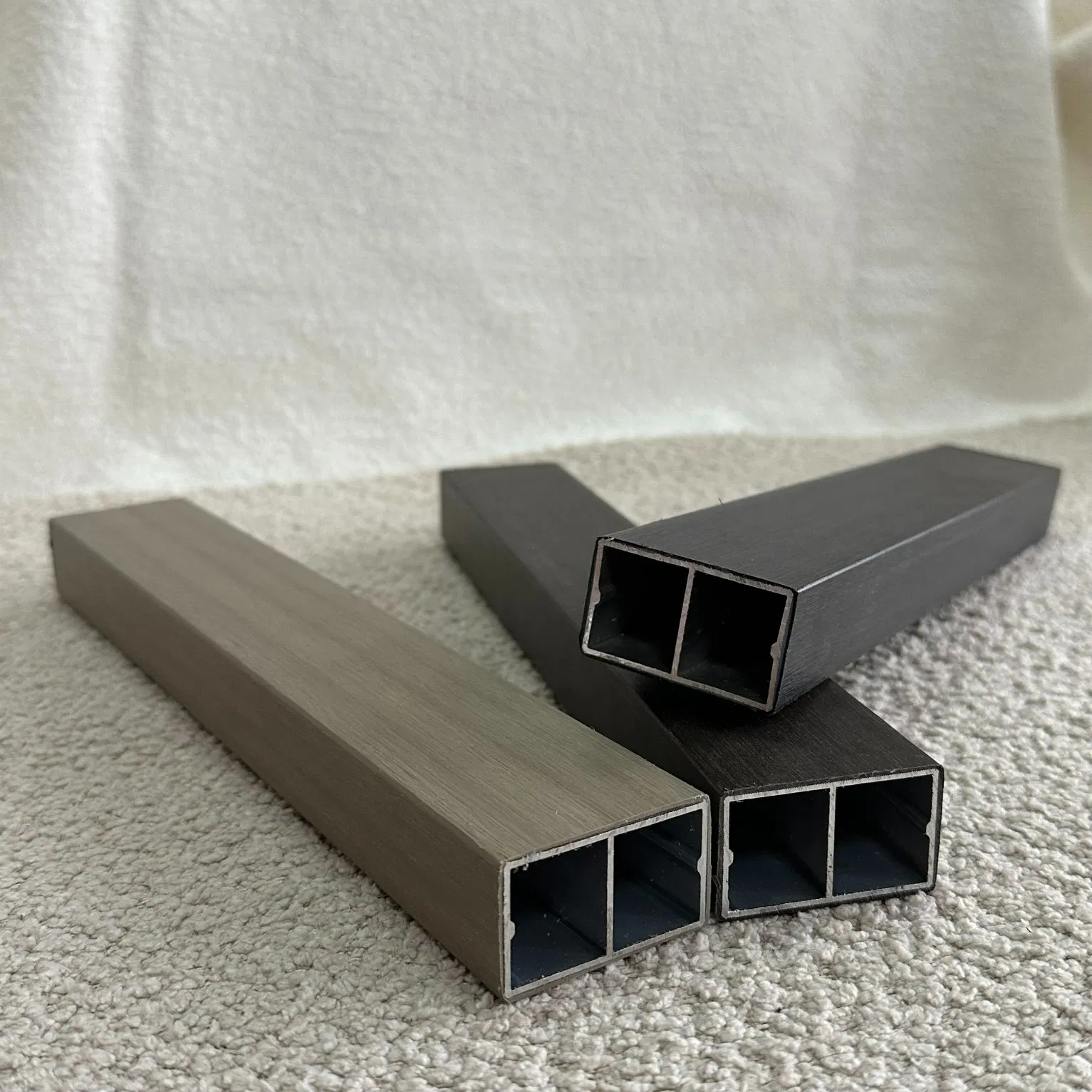 Impact-Tolerant WPC Louver 50X30mm Size High-Density Composite Material Construction