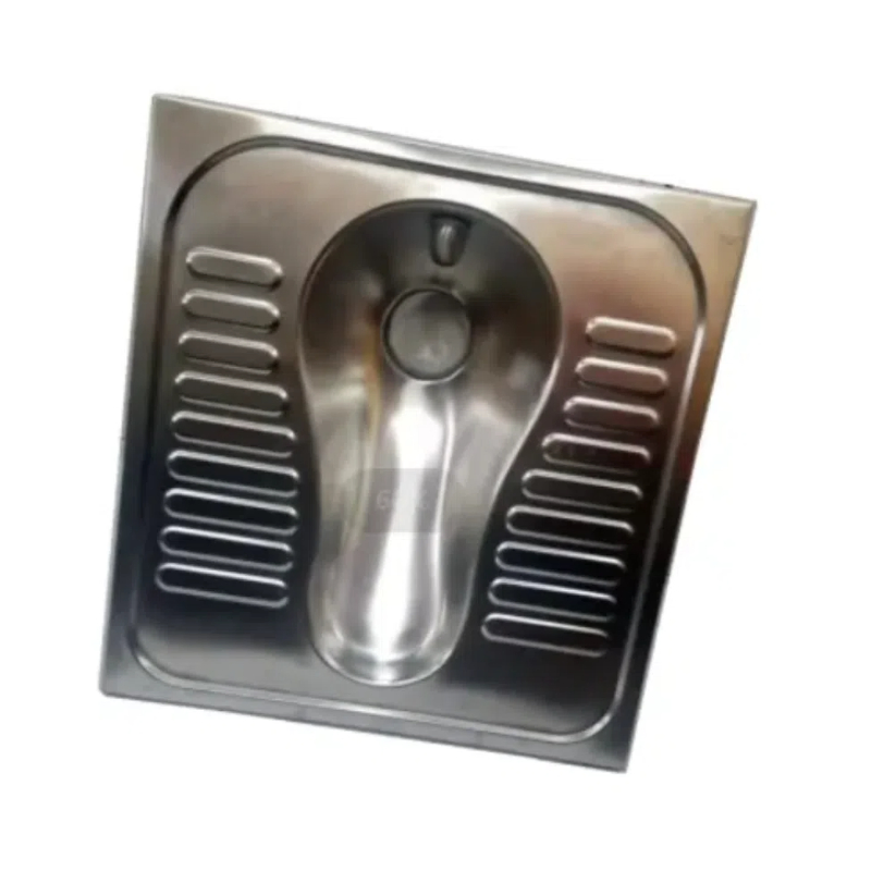 Stainless Steel Deep Drawing Squatting Pan Toilet for Prison and School