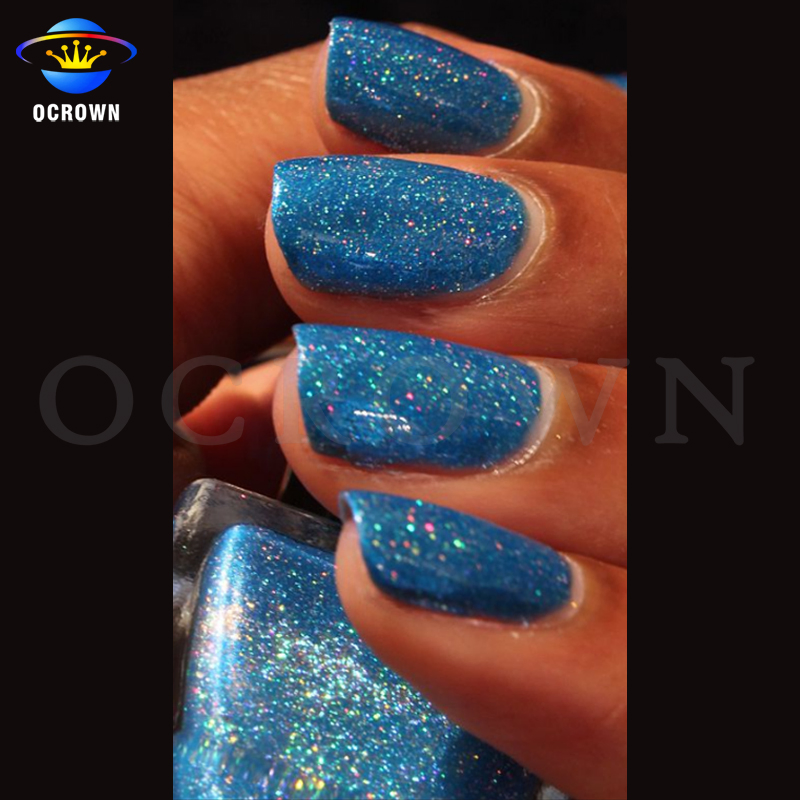 Cosmetic Grade Holographic Silver Powder Glitters for Nails Lips Eyes Eyeshadow Pigment