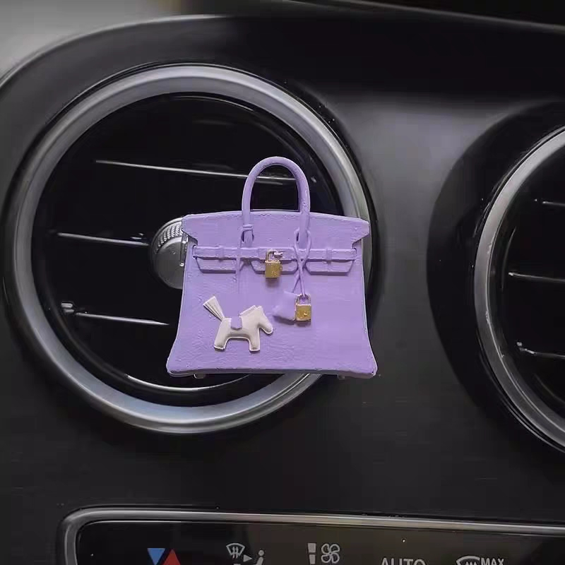 Unique Handmade Bag Vent Clip Air Freshener Interior Decoration Ornament Car Diffuser