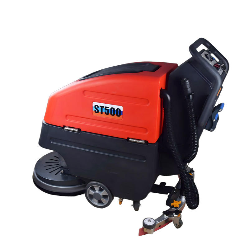 110ow Floor Scrubber Machine Outdoor Indoors Commercial Cleaning Cordless Floor Cleaner