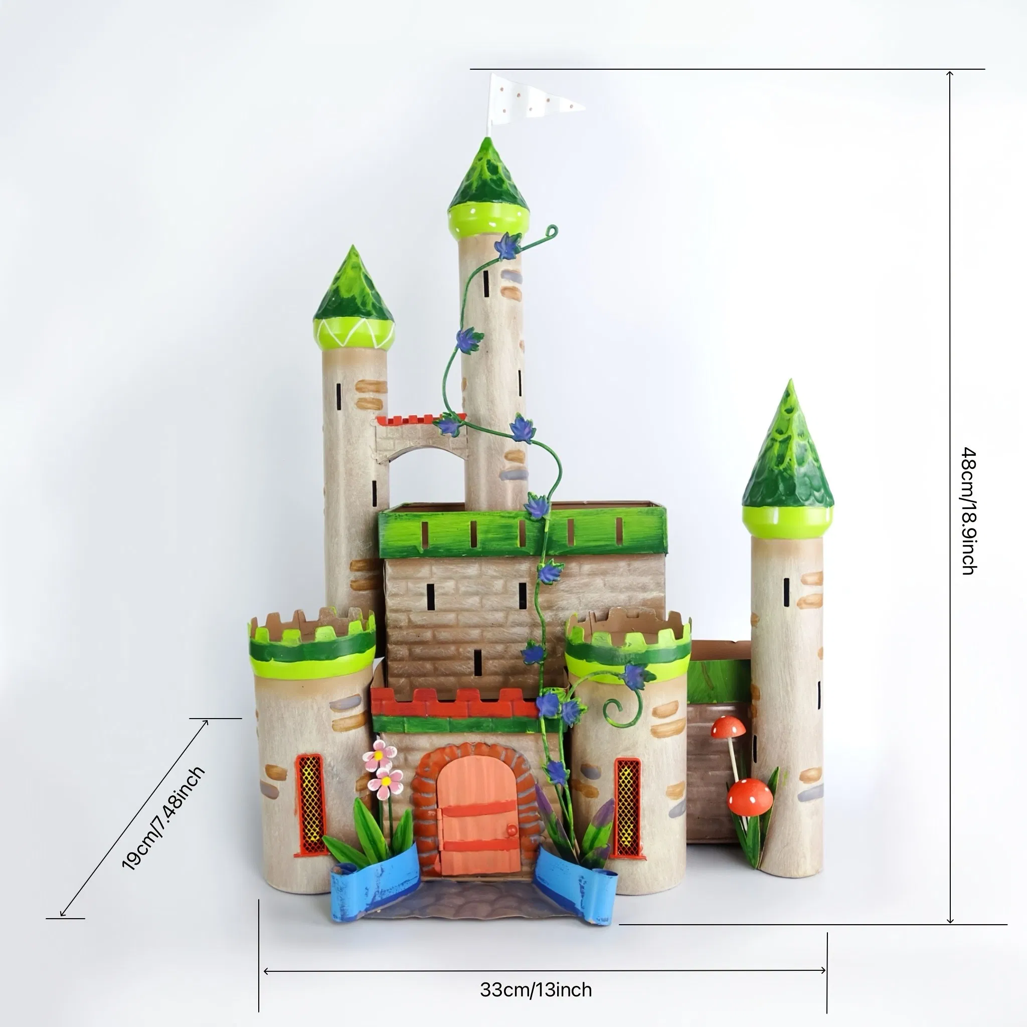 Magic Fairy House Garden Yard Decor Customizable Statues for Unique Home Decorations