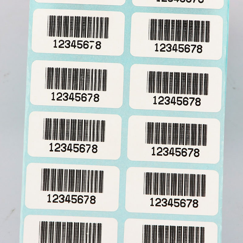Zebra Printer Barcode White Self Adhesive Thermal Label Blank Sticker Paper Roll