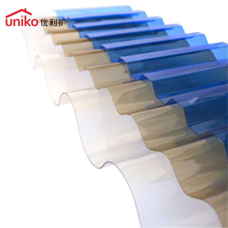 Versatile Corrugated Polycarbonate Sheet for Roofing and Greenhouse
