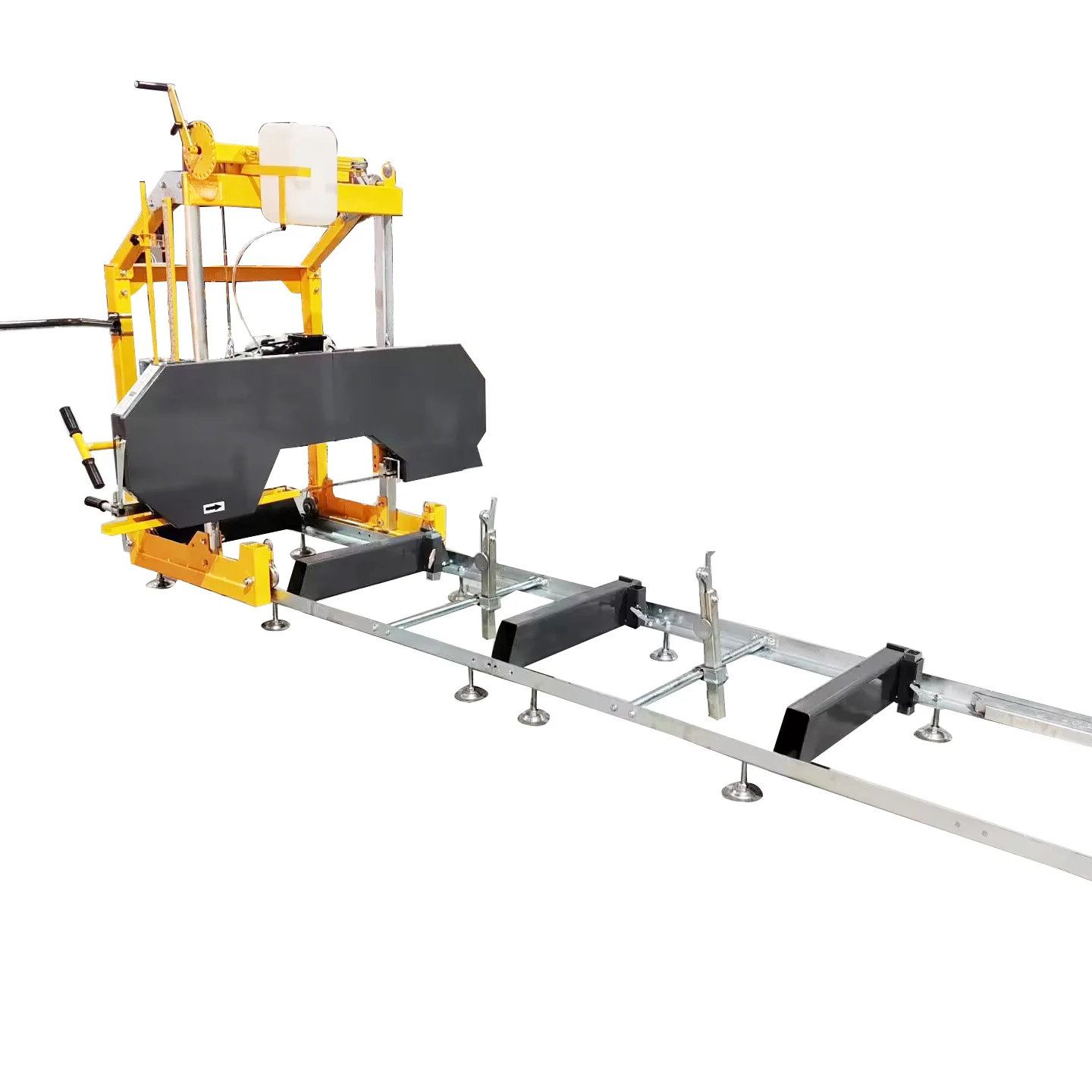 Ленточная пила по дереву горизонтальная для деревообработки