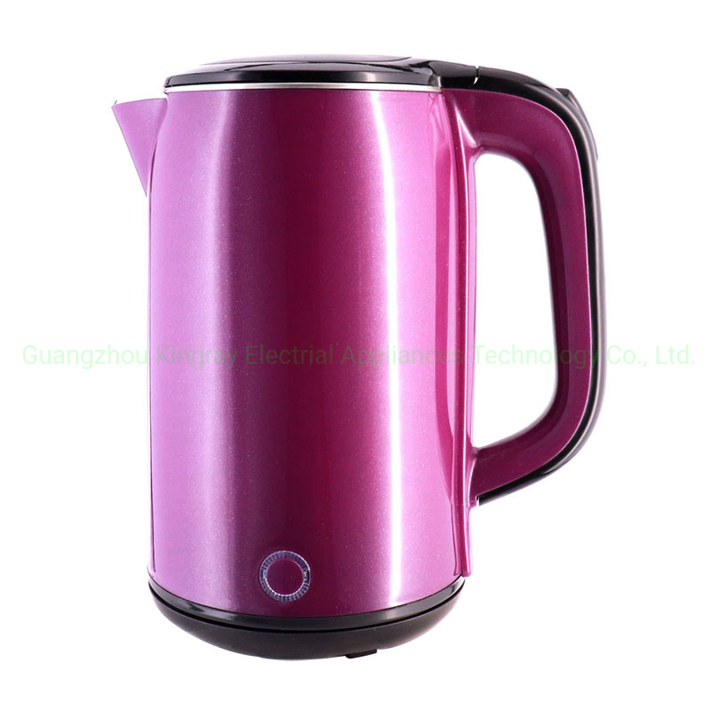 2021 New Double Wall Kettle SUS304 Cordless High-End Quality Electric Kettle