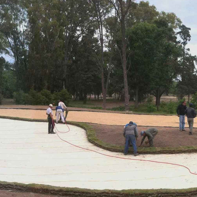 Premium Golf Course Bunker Matting Sand Pit Mat Geotechnical Material 1cm 2cm