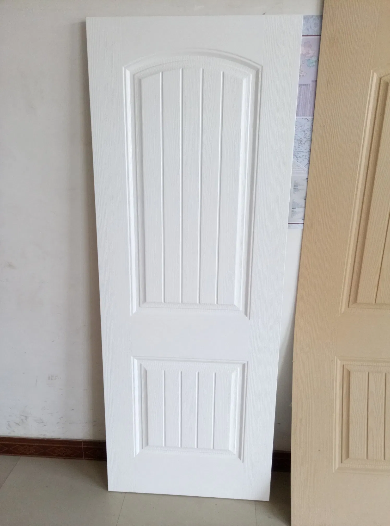 Six Panels White Primer HDF Door Skins 3X1020X2135mm