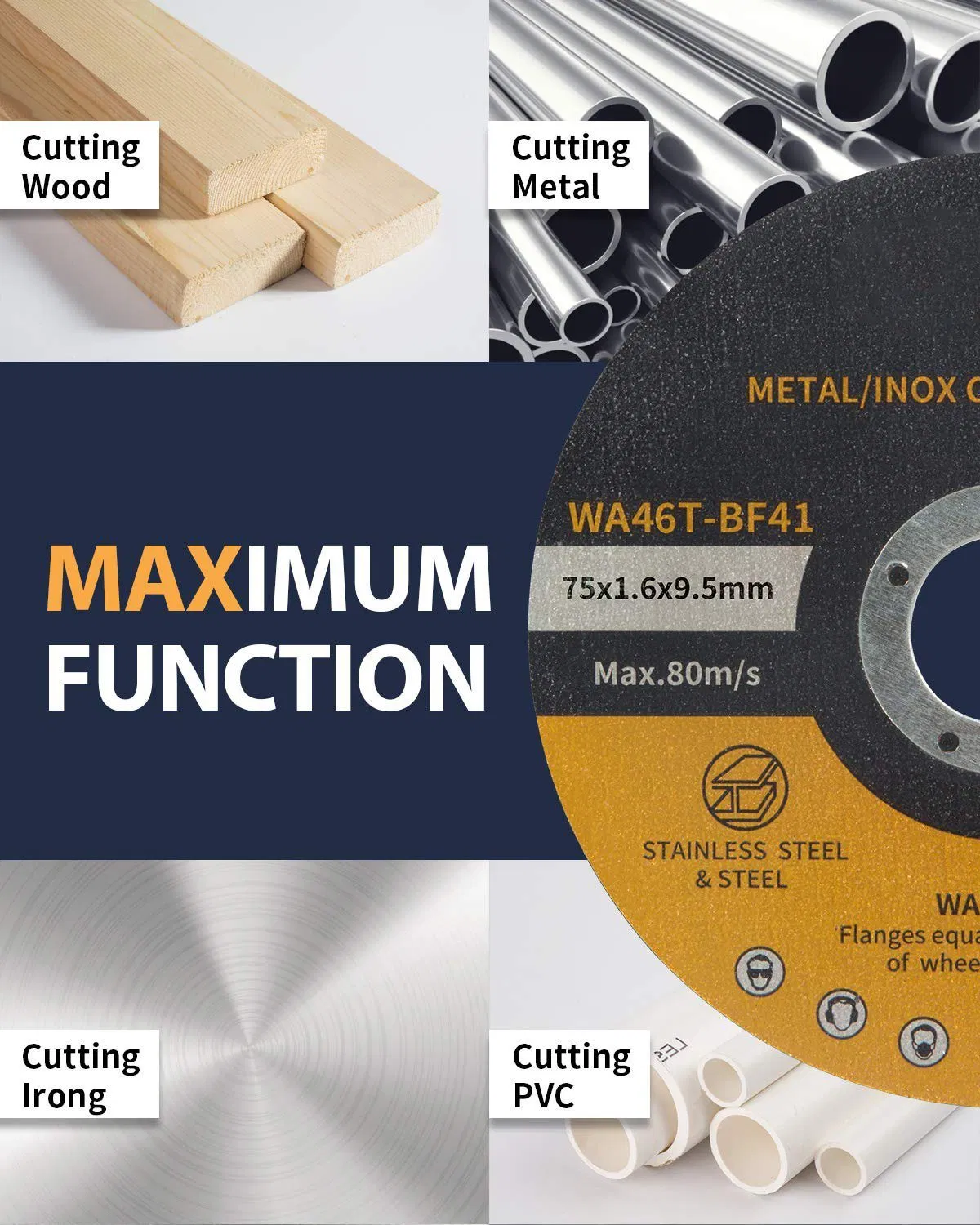 25 шт. отрезные круги 3 дюйма для болгарки