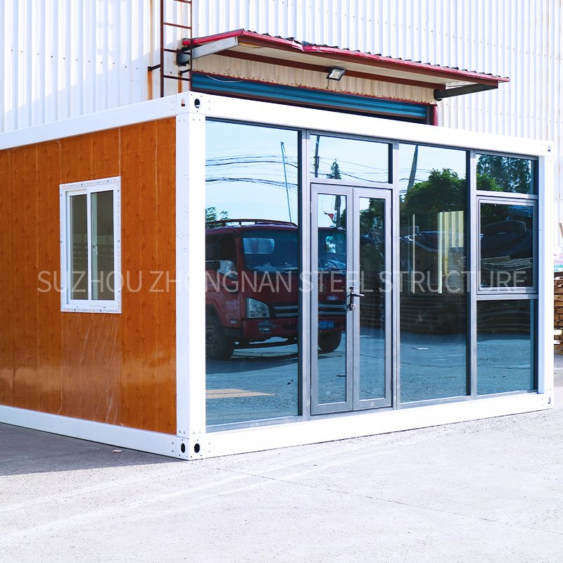 Wind Resistant 20FT Modular Prefabricated Mobile House Container Restaurant Price