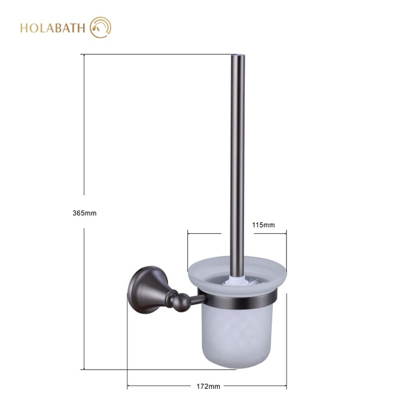 Ёршик для унитаза с держателем из нержавеющей стали 304