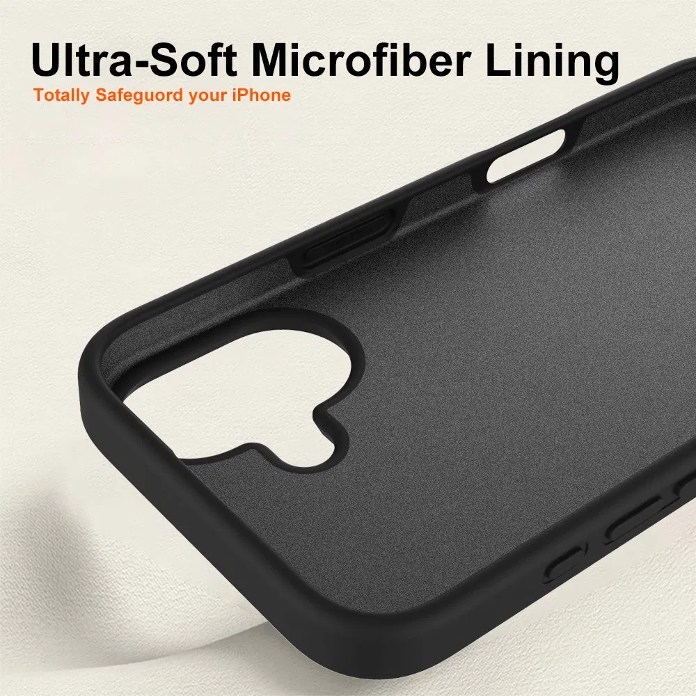 Чехол 7A Luxury Silicone для iPhone 13-15