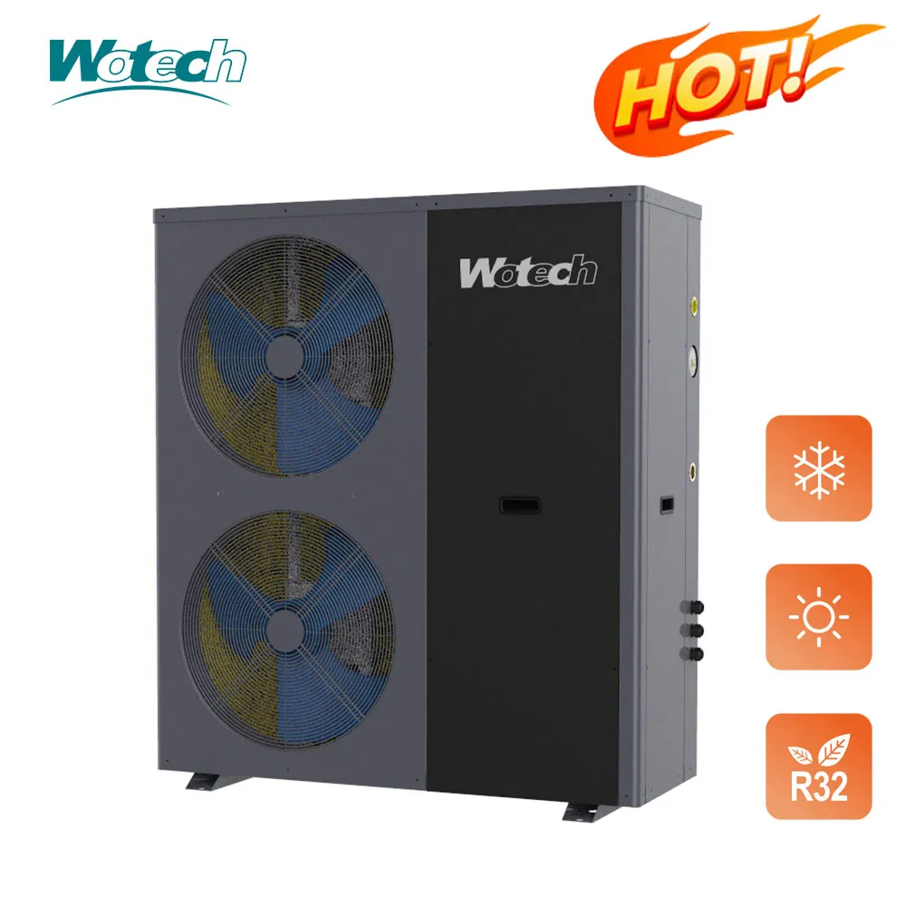 Wotech R32 on/off Monoblock Air to Water Heat Pump Heater Replace Gas Boiler