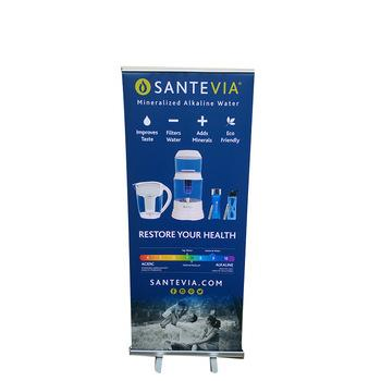 China Supplier Indoor Retractable Floor Standing Roll up