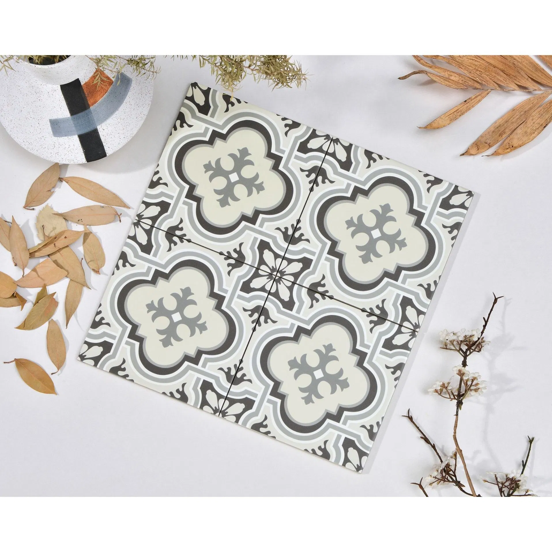 New Design Decorative Porcelain Tiles for Wall Cladding Original Design Finish Decor Tile Bathroom Walls and Floors Backsplash Kitchen Bathroom Wall Floor