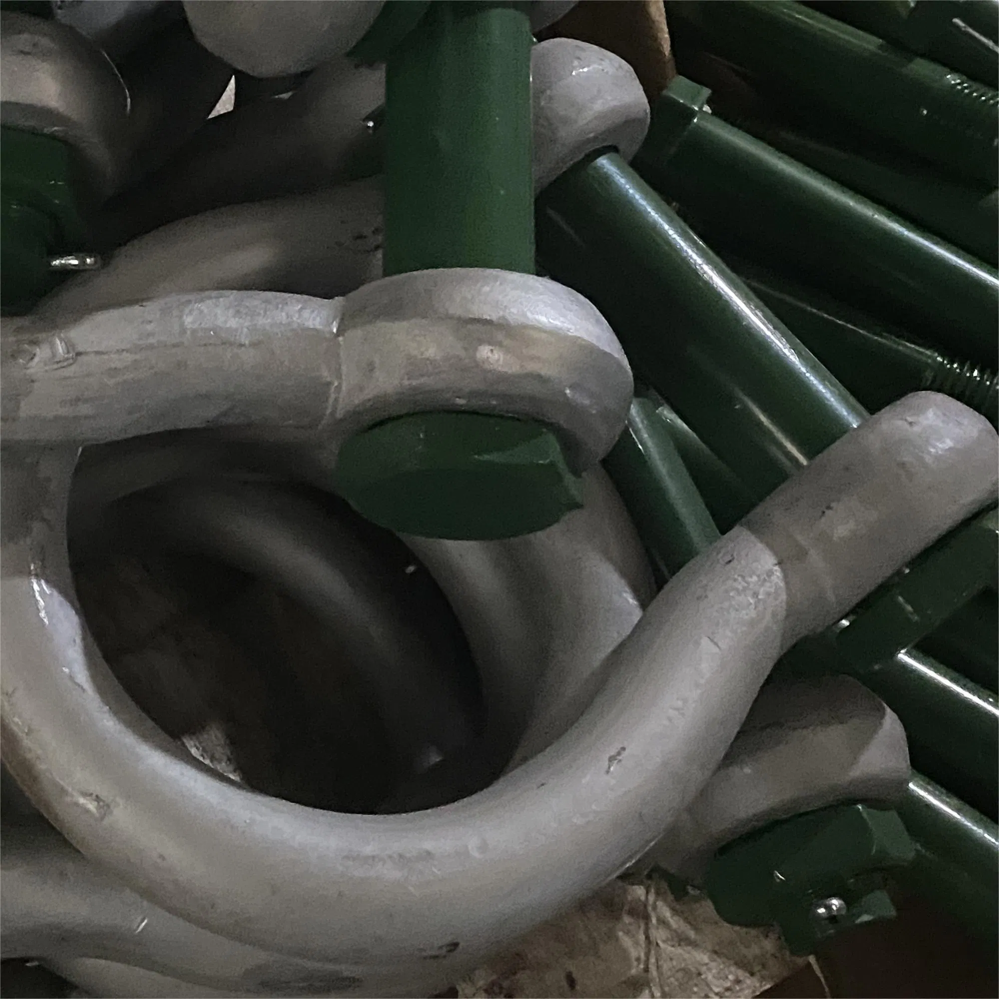 Us Standard Forged Alloy Steel Bow Shackle for Lifting/Lashing/Marine Riggings/Floating Pontoon/Fender System