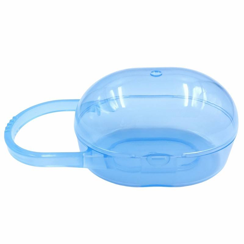 Portable Baby Dummy Soother Container Holder Pacifier Travel Case Storage Box