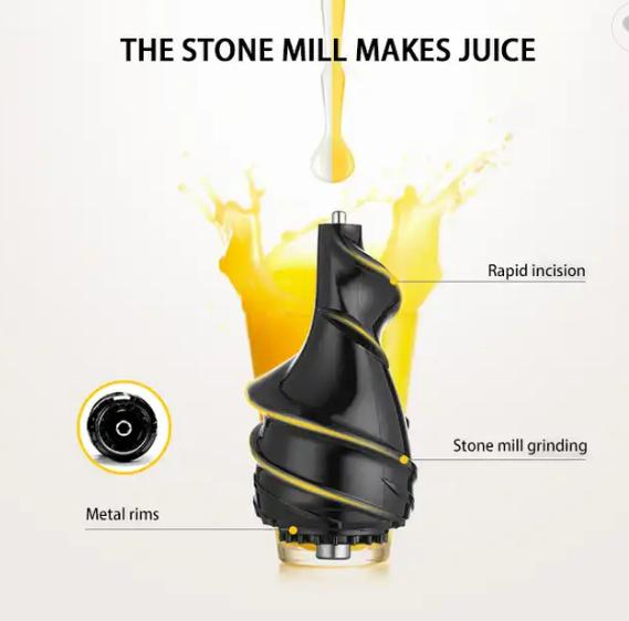 OEM 110V/220V 250W Commercial Electric Automatic Cold Press Whole Slow Vertical Masticating Juice Maker Big Mouth Fruit Juicer