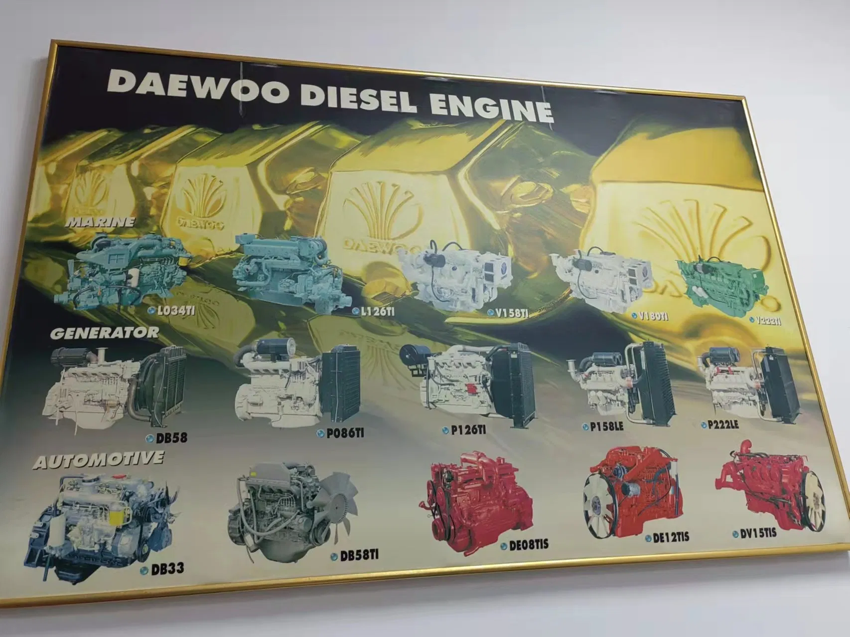 Комбинированная лампа 96359243 для автобусов Daewoo