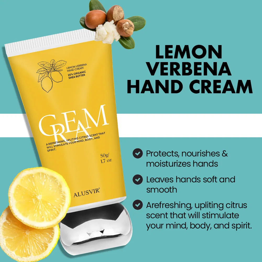 Lemon Verbena Mini Hand Lotion Long Lasting Perfume Moisturizing Tube for Women