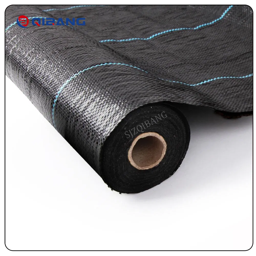 Wholesale Vegetable Greenhouse Farm Garden PP UV Stabilized Geotextile Grass Control Woven Weed Block Fabric