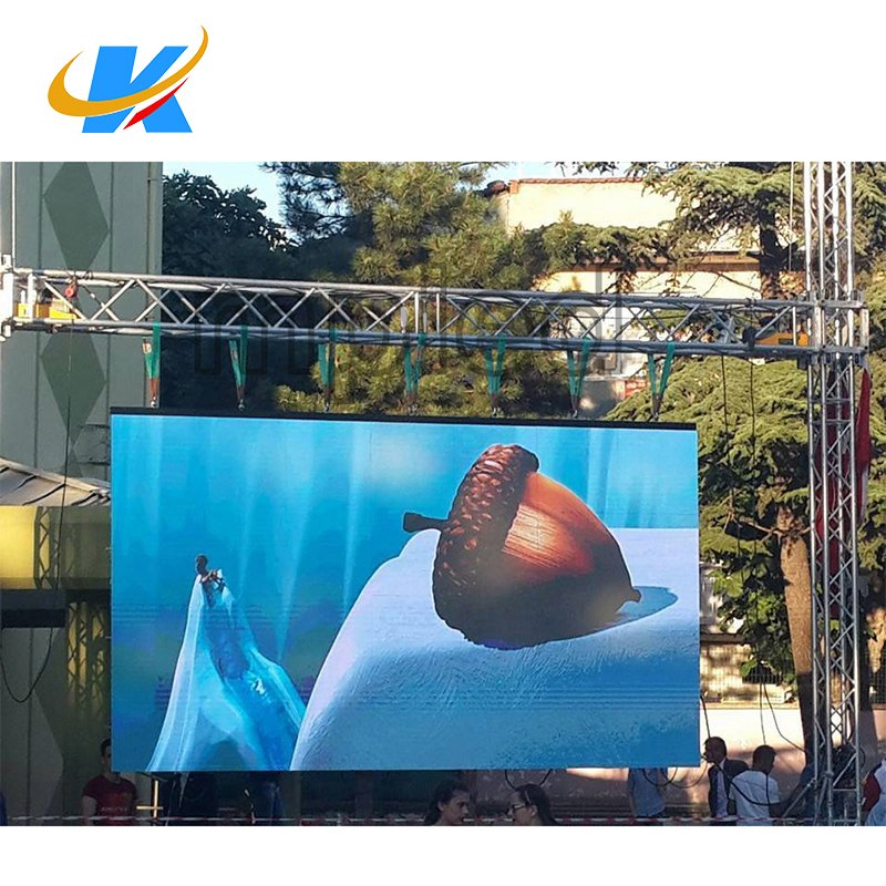Wedding Party P2.97 Aluminum Cabinet 500*1000mm Outdoor Rental LED Screen Shenzhen Factory
