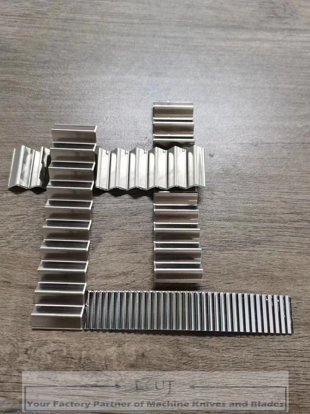 Cuchilla Onduladas Urschel Machine Wave Blade for Photo Slicing