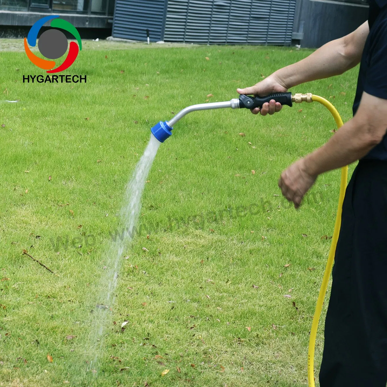 Thumb Control Metal Extended Soft-Rain Sprayer