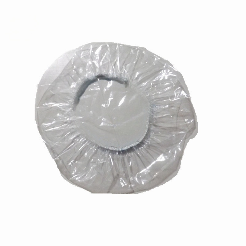 Disposable Waterproof Transparent Poly/HDPE/LDPE/Plastic/PE Shower Cap for Home/Hotel Travel/Bathing/Hair Treatment
