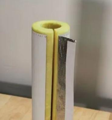 Glass Wool Pipe Heat Insulation Material Fiber Glass Wool Pipe